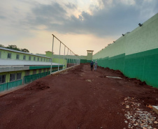 Secretário da Segurança Pública visita obras e instituições da segurança pública em Foz do Iguaçu