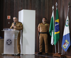 Solenidade marca a troca de comando do 12⁰ Batalhão da PM em Curitiba