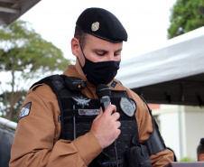 Policiais militares se formam no curso de rondas ostensivas com motocicletas