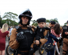 Policiais militares se formam no curso de rondas ostensivas com motocicletas