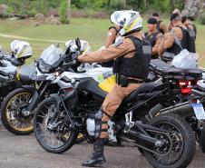Polícia Militar recebe 155 novas motocicletas BMW durante solenidade em Ponta Grossa (PR)