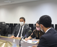 Secretário da Segurança Pública do Paraná recebe representantes do MJSP e trata sobre investimentos no Paraná