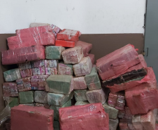 PCPR apreende cerca de 2 toneladas de maconha em Foz do Iguaçu