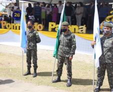 Secretário da Segurança Pública prestigia 26°aniversário de Pontal do Paraná 