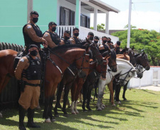 Secretário da Segurança Pública prestigia 26°aniversário de Pontal do Paraná 
