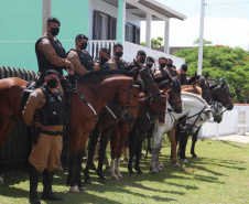 Secretário da Segurança Pública prestigia 26°aniversário de Pontal do Paraná 