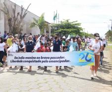 Secretário da Segurança Pública prestigia 26°aniversário de Pontal do Paraná 