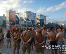 Futuros oficiais da PM fazem estágio operacional no Litoral durante o Verão Paraná – Viva a Vida 2021/2022