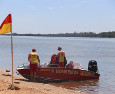Procurados em dias quentes, rios também oferecem riscos, alertam Bombeiros 
