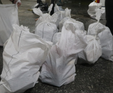Policiais militares da ROTAM de Paranaguá localizam depósito com pasta base de cocaína estimada em R$ 150 milhões