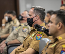 Trabalho de segurança do Porto de Paranaguá pauta aula prática do Curso Superior da PMPR