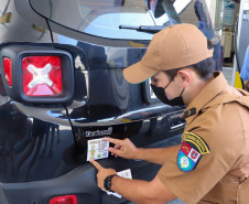 Polícia Militar realiza campanha com orientações de segurança em postos de combustíveis