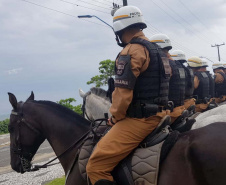 PM reforça policiamento do Litoral com unidades especializadas e rondas ostensivas