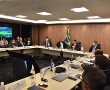 Secretário Marinho participa de reunião com Secretário Nacional de Segurança Pública e CONSESP