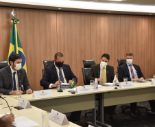 Secretário Marinho participa de reunião com Secretário Nacional de Segurança Pública e CONSESP