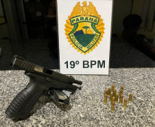 Final de semana é marcado por ações policiais no oeste do estado; seis armas de fogo são apreendidas 