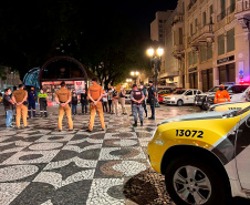 Operação integrada aplica mais de R$37 mil em autuações durante fiscalização em Curitiba
