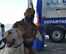 No Litoral, Deppen faz exposição de atividades de ressocialização de presos