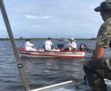 Baías de Guaratuba e Paranaguá recebem policiamento aquático da Polícia Ambiental 