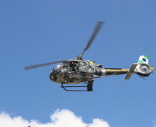 Unidade aérea da PM no Litoral garante agilidade no atendimento durante o feriadão
