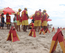 Corpo de Bombeiros forma 55 guarda-vidas civis voluntários no Litoral