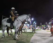 PM faz segurança de mais de meio milhão de pessoas nas praias durante o Carnaval