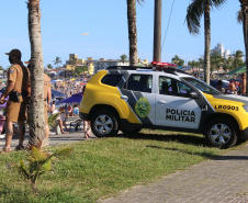 Polícia Militar reduz roubos e atende mais de 9 mil ocorrências no Litoral durante a temporada de verão