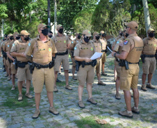 Com apoio de helicóptero e 50 viaturas, PM desencadeia megaoperação no Litoral