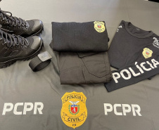 Com armas, uniformes e novos sistemas, PCPR melhora condições de trabalho dos policiais