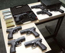 Com armas, uniformes e novos sistemas, PCPR melhora condições de trabalho dos policiais