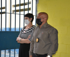 Presos concluem treinamento de combate a incêndio em penitenciária de Piraquara