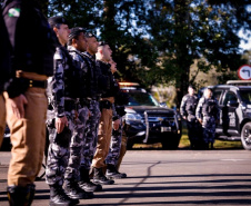 Batalhão de Guarapuava comemora aniversário com homenagens e lançamento da Operação Pronta Resposta