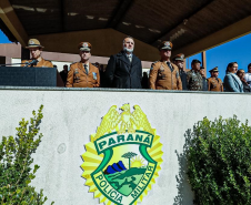 Batalhão de Guarapuava comemora aniversário com homenagens e lançamento da Operação Pronta Resposta