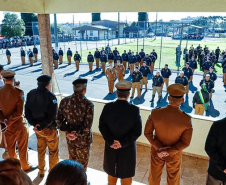 Batalhão de Guarapuava comemora aniversário com homenagens e lançamento da Operação Pronta Resposta