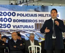  Governador anuncia convocação de 2,4 mil bombeiros e policiais militares e ampliação das vagas