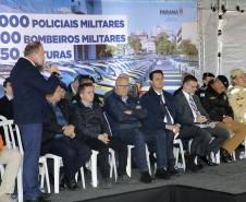 Estado investe R$ 55,3 milhões e entrega 250 viaturas, 88 motos e equipamentos para as polícias