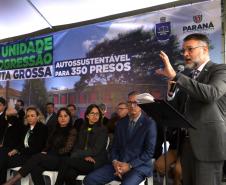 Governo do Estado inaugura Unidade de Progressão autossustentável em Ponta Grossa