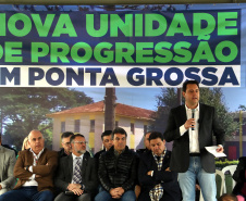 Governo do Estado inaugura Unidade de Progressão autossustentável em Ponta Grossa