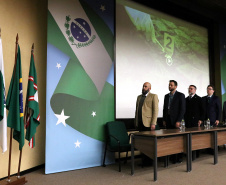 Abertura do curso de formação de peritos e auxiliares de perícia da policia científica