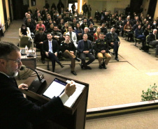 Abertura do curso de formação de peritos e auxiliares de perícia da policia científica