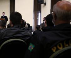 Abertura do curso de formação de peritos e auxiliares de perícia da policia científica