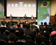 Abertura do curso de formação de peritos e auxiliares de perícia da policia científica