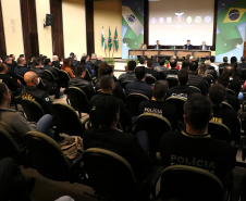 Abertura do curso de formação de peritos e auxiliares de perícia da policia científica