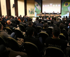 Abertura do curso de formação de peritos e auxiliares de perícia da policia científica