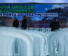 Governo do Estado inaugura Unidade de Progressão autossustentável em Ponta Grossa