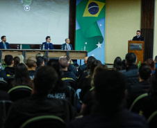 Abertura do curso de formação de peritos e auxiliares de perícia da policia científica