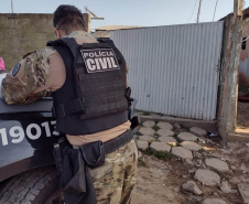 PCPR prende quatro pessoas em operação que apura homicídios em Curitiba