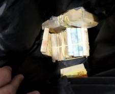 Dinheiro apreendido