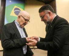 Secretaria da Segurança Pública do Paraná homenageia veteranos das forças estaduais