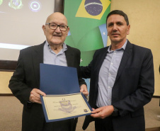 Secretaria da Segurança Pública do Paraná homenageia veteranos das forças estaduais